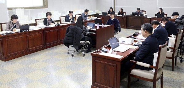 문화체육교육위, 관광과 행정사무감사 /사진제공=수원시의회