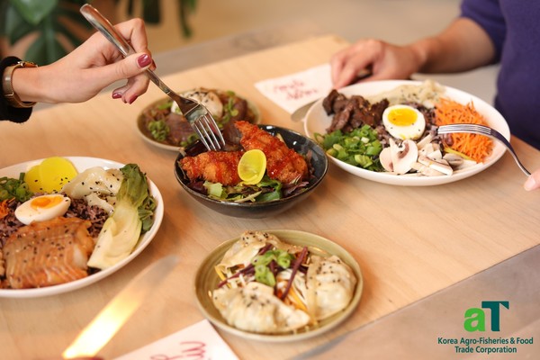프랑스 국립극장 구내식당에서 ‘한국요리 특별주간’ /사진제공=한국농수산식품유통공사