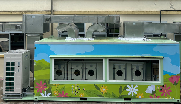 한국건설기술연구원은 학생들을 위한 미세먼지로부터 안전하고 조용한 교실 환경 유지 관리 시스템을 개발했다. /자료제공=한국건설기술연구원