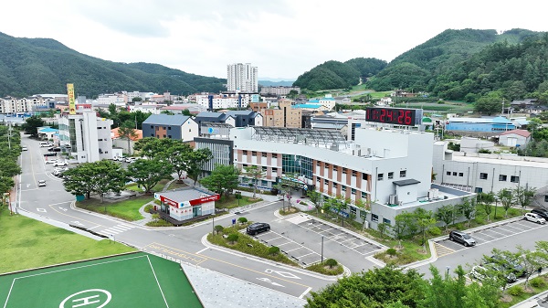 청송군보건의료원 전경  /사진제공=청송군