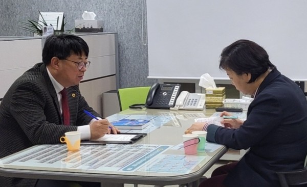 김재훈 의원, 인생디자인학교 정담회 개최 /사진제공=경기도의회