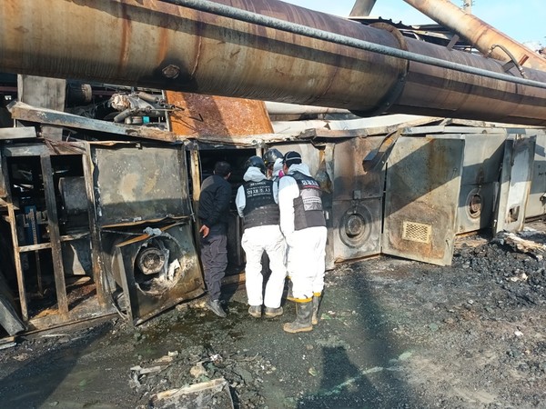 화재현장 법률위반 단속 /사진제공=경기도북부소방재난본부