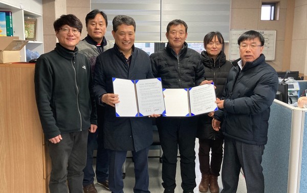 상수도사업소·반딧불이 연무시장 상인회 상생협약 /사진제공=수원시