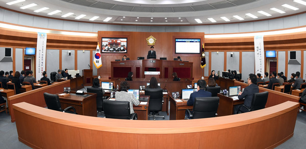 오산시의회, 제282회 임시회 폐회  /사진제공=오산시의회 