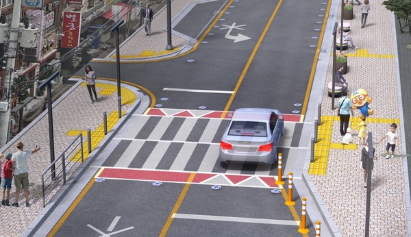 조성 중인 뮤지엄아트거리 조감도 /제공=용인시