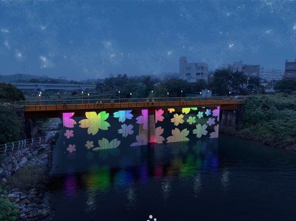 장안천 철도교 산책로 조성 후 조감도 /자료제공=기장군