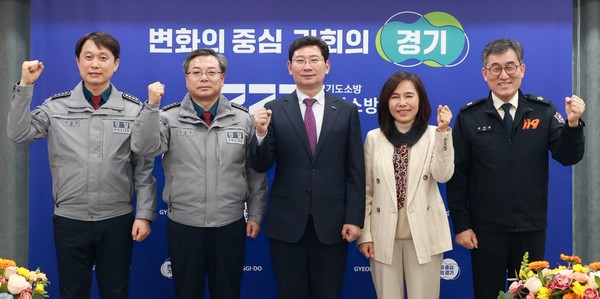 지난 2일 용인소방서에서 안전문화살롱 개최 /사진제공=용인시