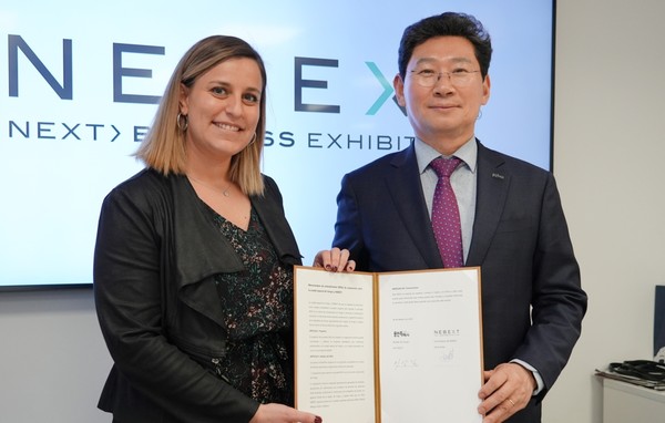 스페인 최대 규모 컨벤션 전문기업 NEBEXT와 MICE 산업육성 업무 협약 /사진제공=용인시