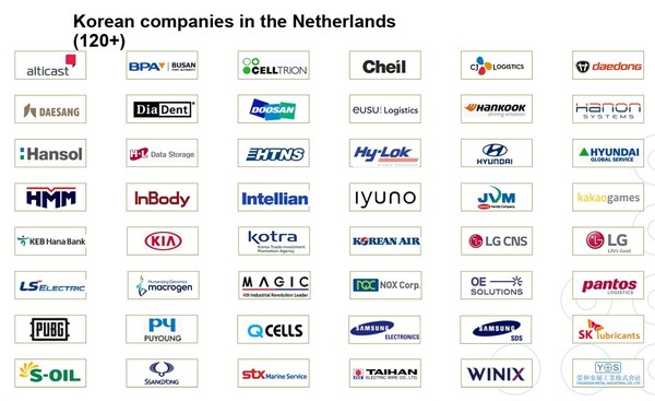 네덜란드 내 한국 기업 수는 120개 이상이다. /자료제공=주한 네덜란드대사관 