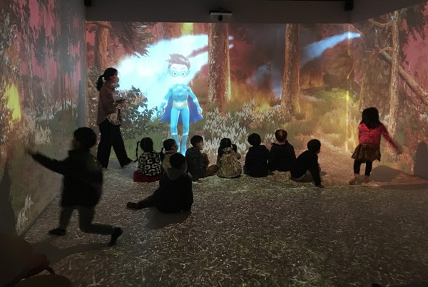 수지도서관 VR·AR체험관 /사진제공=용인시