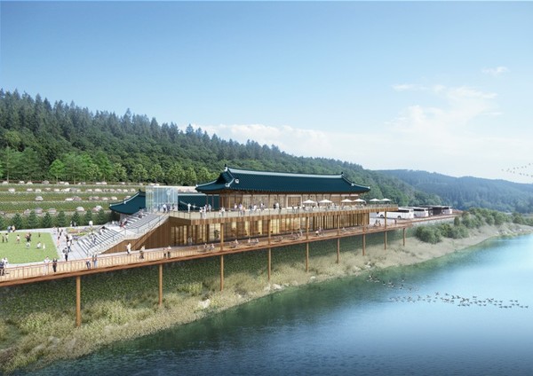 완도군, 국립난대수목원 기본 계획 수립 완료 투시도 /사진제공=완도군