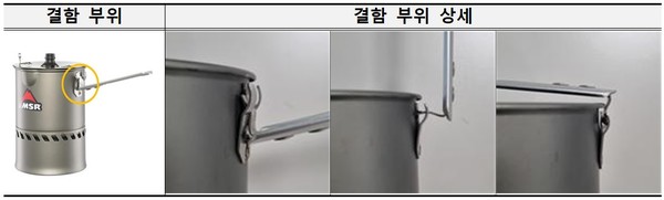 리콜 대상 제품 ‘리액터 1.0L 포트’ /사진제공=한국소비자원
