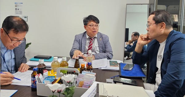 김재훈 의원, ‘식품기부 활성화’ 정담회 /사진제공=경기도의회