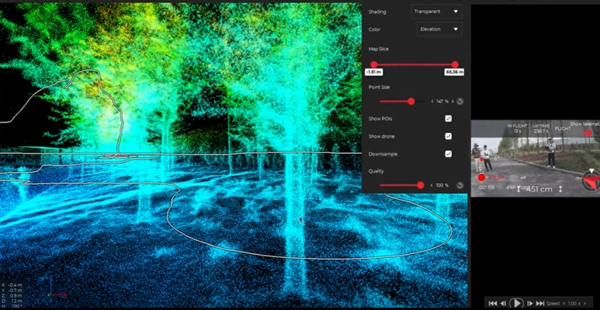 도시숲 라이다 분석 결과 /사진제공=한국임업진흥원