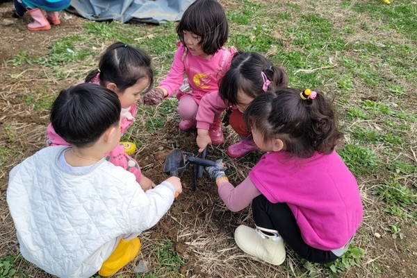 어린이집 체험프로그램 /사진제공=용인시