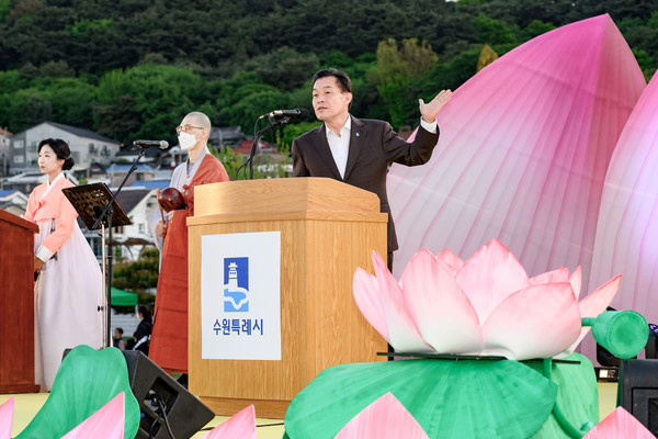 이재준 시장, 2024 수원연등축제 참석