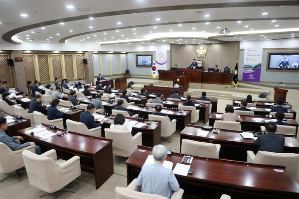 제381회 임시회 폐회 /사진제공=수원시의회