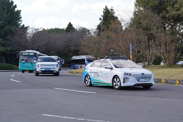 자율주행사업단 자율주행 공유차 /사진제공=국토교통부