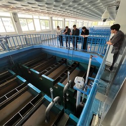 정수장 점검 /사진제공=수원시