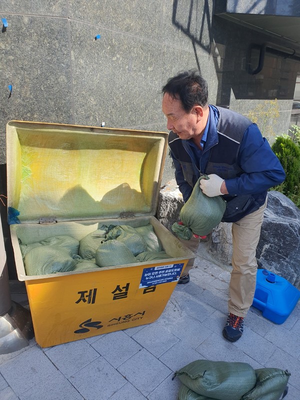 대야·신천, 원도심 현장  맞춤형 수해 대책 /사진제공= 시흥시