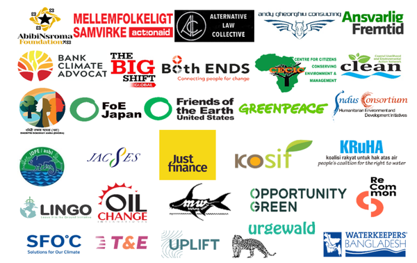 주요 7개국 재무장관에게 촉구 서한을 발송한 세계 기후단체 /자료제공=기후솔루션