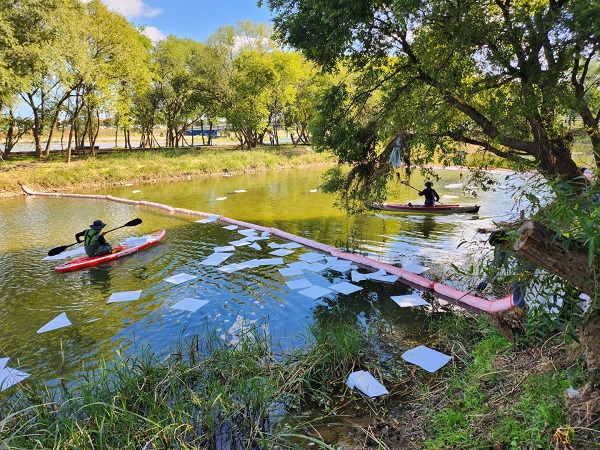 수질오염사고 대비 합동 방제훈련 /사진제공=경주시