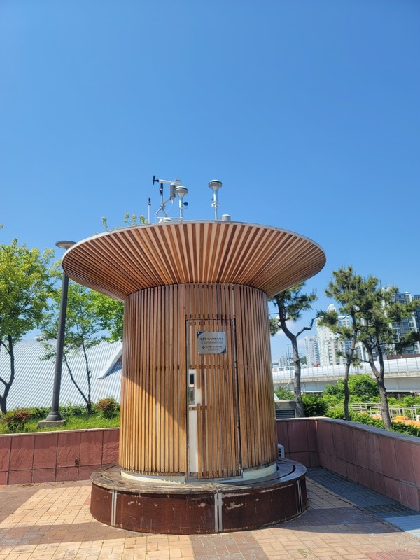 타 지역에 비해 공단 지역에 집중 설치된 초미세먼지 측정소 /사진제공=부산시 