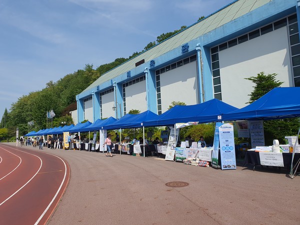 군포도시공사, 중증장애인생산품 찾아가는 전시전 개최 /사진제공=군포도시공사 