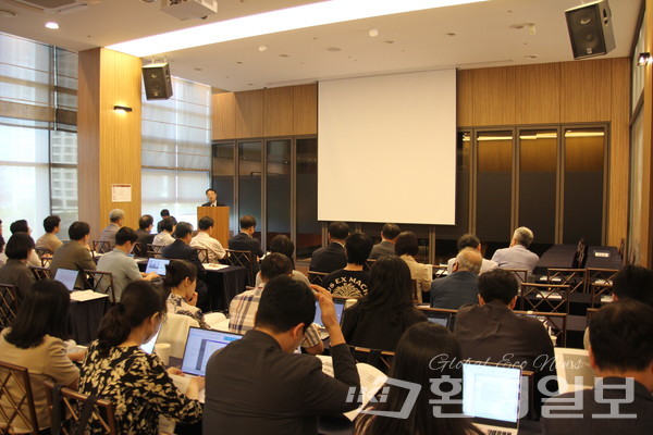 KEI가 31일 서울 중구 LW컨벤션센터에서 2024 KEI 기후대기연구본부 연구성과보고회를 개최했다. /사진=박준영 기자