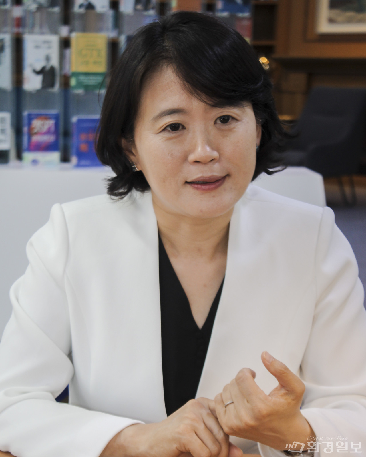 22대 국회의원 당선인이 된 박지혜 변호사는 2020년 청소년 19명이 ‘기후위기 방관은 위헌’이라고 낸 소송 대리인단을 맡았다. /사진=박선영 기자 