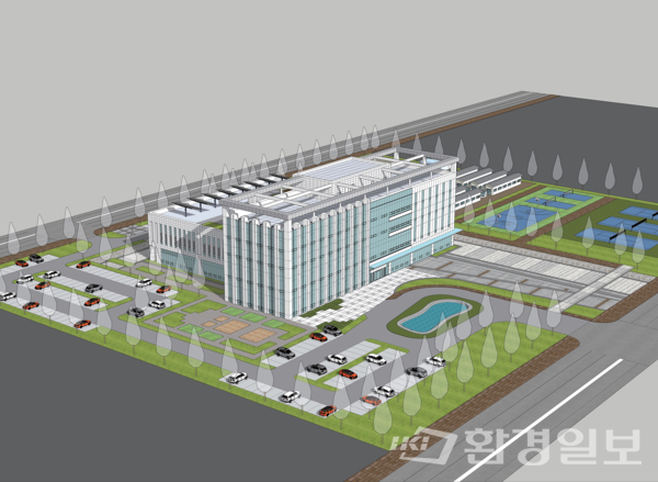 해남군 삼산면 평활리 일대에 조성되는 국립농식품기후변화대응센터 조감도 /사진제공=해남군