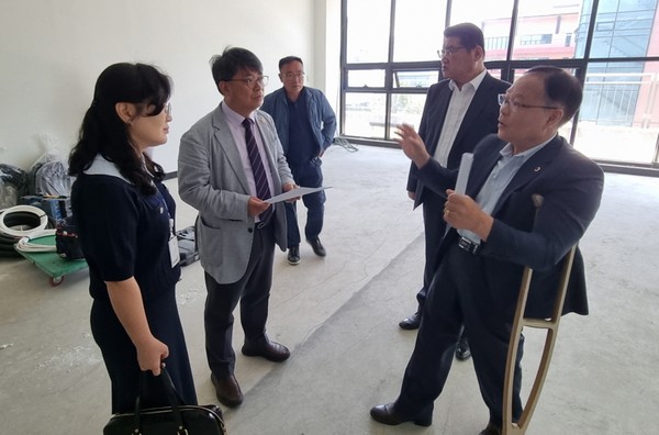 장애인복지단체 통합사무실’ 이전 현장 방문 /사진제공=경기도의회