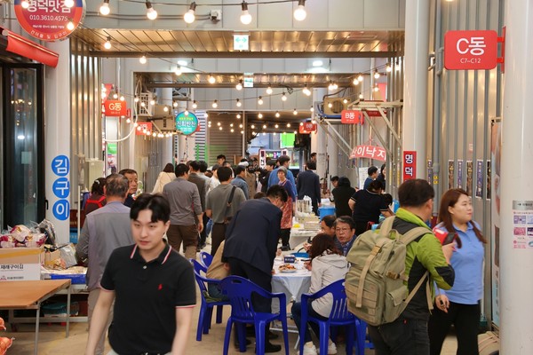 해남군, 매일시장 야시장 개장 / 사진제공=해남군