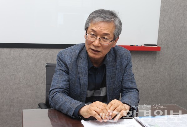 고시온 환경영향평가협회 회장은 “환경영향평가 이슈를 두고 정부가 정책상으로 추진하려는 방향과 협의회를 통해 모아진 의견을 두고 논의를 진행할 계획”이라고 말했다. /사진=박선영 기자