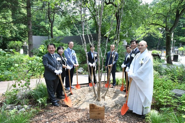 물푸레나무 기념식수‘대한민국 100대 명품숲’ 선정 /사진제공=국립수목원