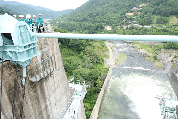 합천댐 홍수기 대응체계 점검 /사진제공=한국수자원공사