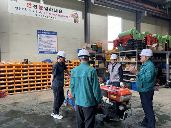 보성군 임대사업소 방문 현장 점검 실시 /사진제공=보성군