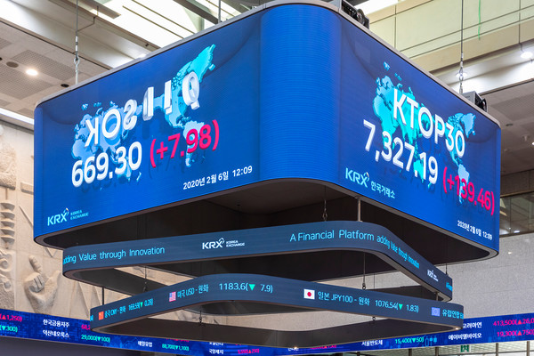 한국거래소 서울사옥(에서 ‘온실가스 배출권 위탁거래 도입을 위한 업무협약’을 체결한다. /사진=환경일보DB