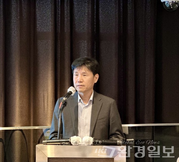 이창훈 KEI 원장이 환영사를 하고 있다. /사진=박준영 기자