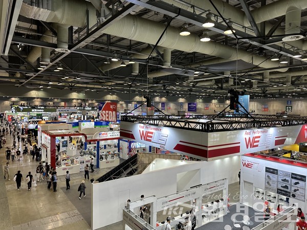 2024 국제안전보건전시회가 7월 1일 경기도 고양시 킨텍스 제2전시장에서 개최됐다. /사진=박준영 기자