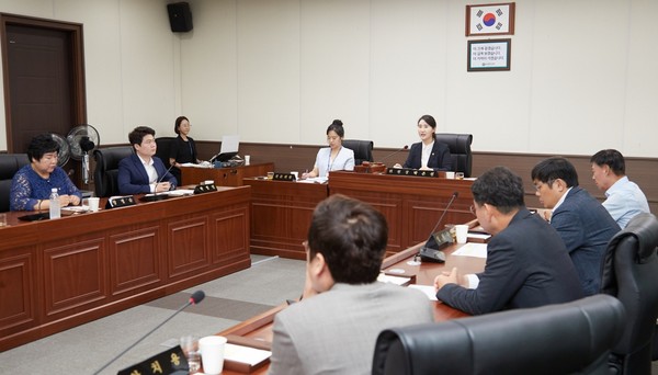 제9대 윤리특별위 박은선 위원장 선출 /사진제공=용인시의회