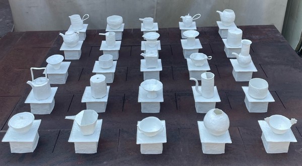 대상 박성극 ‘고유의 미’ 백자토 2024 /사진제공=한국도자재단