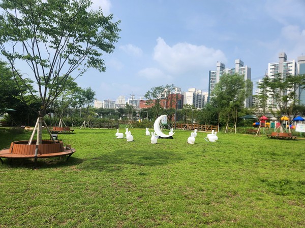 유방동 도시숲 전경 /사진제공=용인시