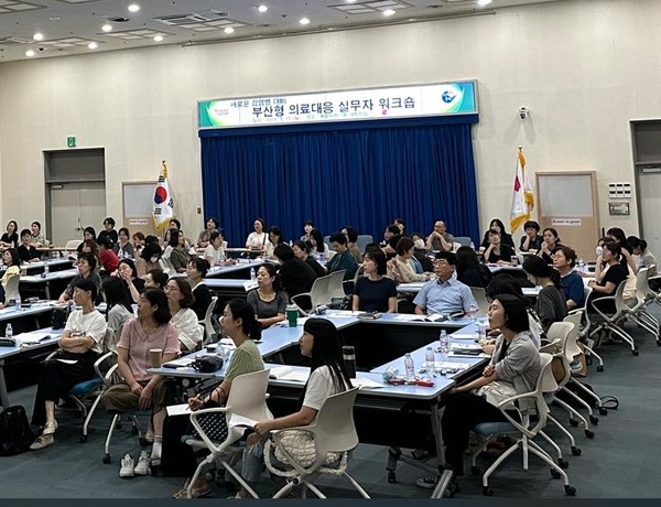 시는 7월15일 '신종 감염병 대비 의료대응 실무자 워크숍'을 진행했다고 밝혔다. /사진제공=부산시 