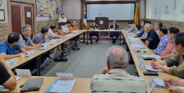 자율소방대 운영협의회 개최 /사진제공=수원남부소방서