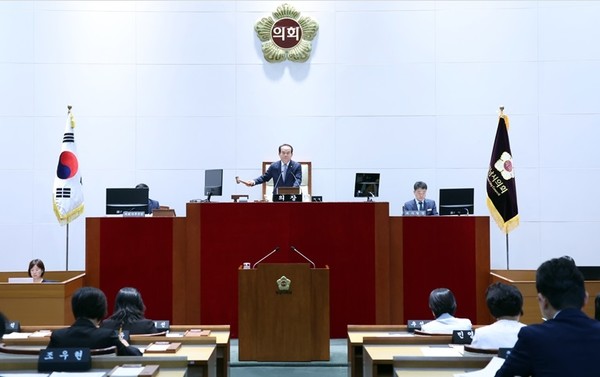 22일 제295회 임시회 폐회 /사진제공=성남시의회