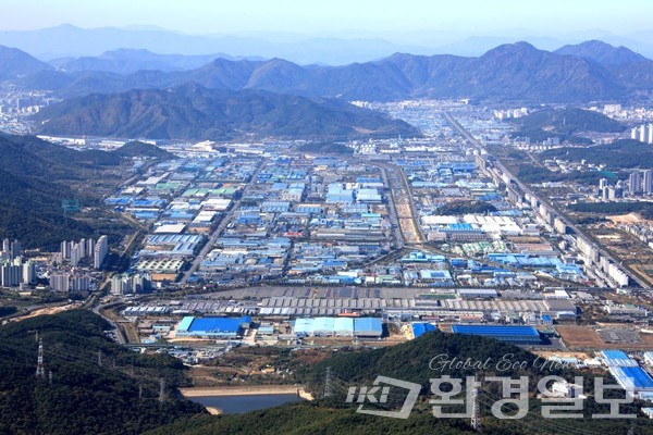 창원국가산업단지는 올해로 지정 50주년을 맞았다. /사진제공=창원시