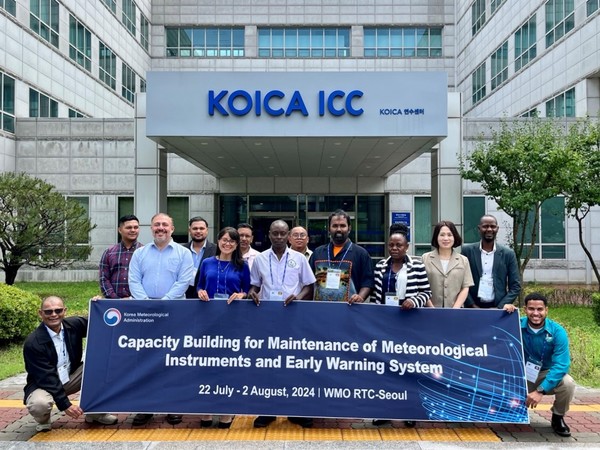 재해방지 조기대응역량 향상과정 교육 /사진제공=기상청