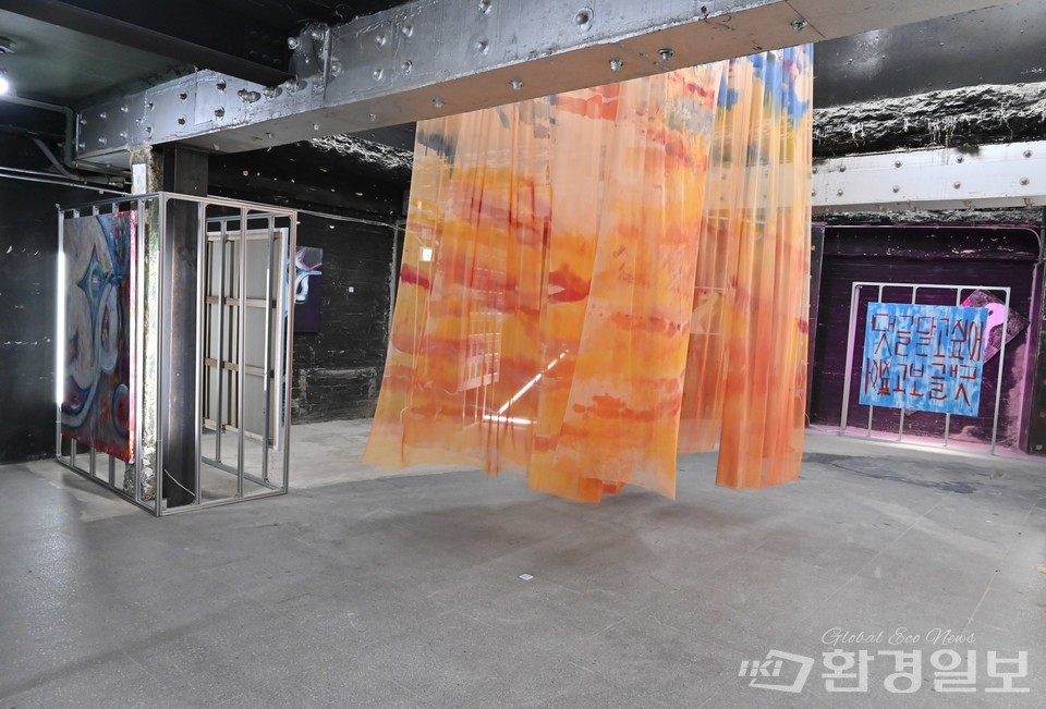 전시관 내 설치된 작품들 /사진=박준엽 인턴기자