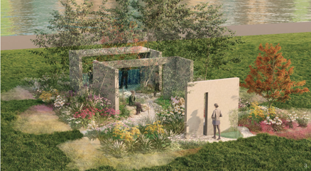 WET ON WET. 블렌딩가든 /자료제공=국립수목원